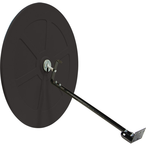 Convex Mirror with Bracket, Indoor/Outdoor, 36" Diameter Sécurité Médic