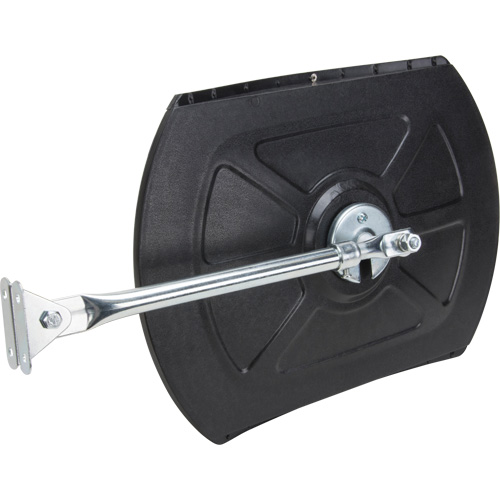 Roundtangular Convex Mirror with Telescopic Arm, 12" H x 18" W, Indoor/Outdoor Sécurité Médic