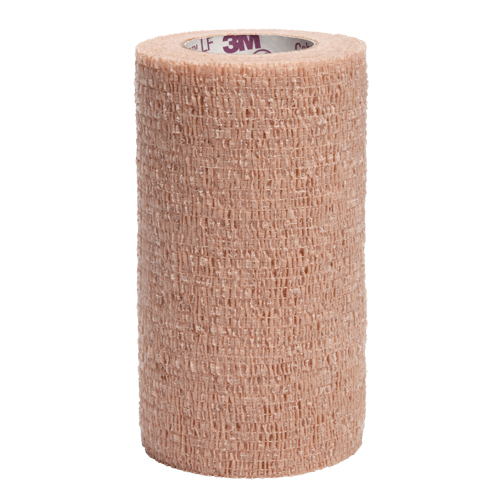 Coban Latex-Free Wraps, Cut to Size L x 4" W, Class 1, Self-Adherent Sécurité Médic
