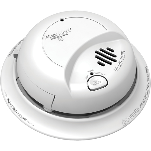 120V Hardwired Smoke Alarm with Battery Back-Up Sécurité Médic