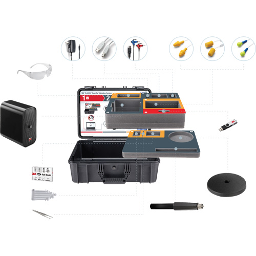3M E-A-Rfit Dual-Ear Validation System Sécurité Médic
