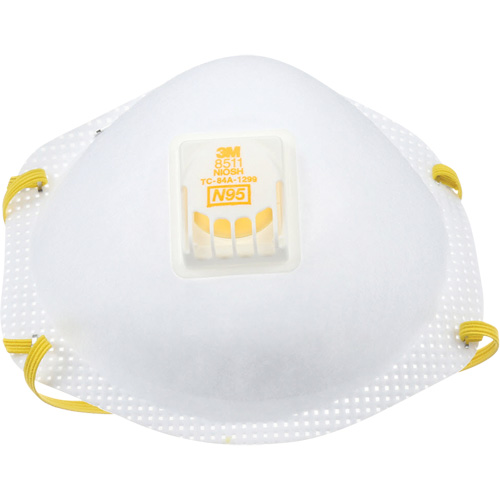 8511 Particulate Respirators, N95, NIOSH Certified Sécurité Médic