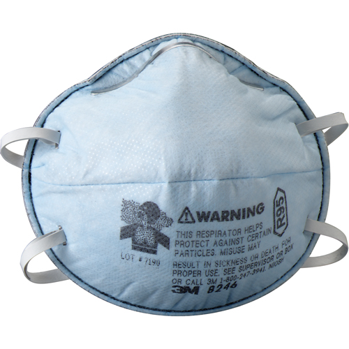 8246 Particulate Respirators, R95, NIOSH Certified Sécurité Médic