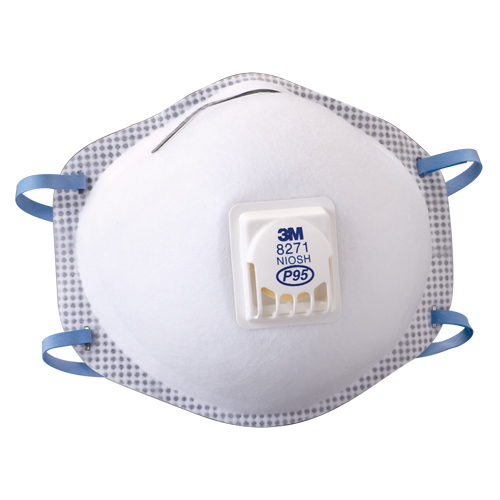 8271 Particulate Respirators, P95, NIOSH Certified Sécurité Médic