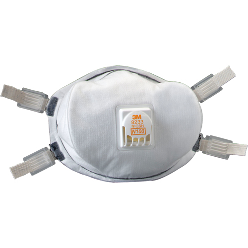 8233 Particulate Respirators, N100, NIOSH Certified Sécurité Médic