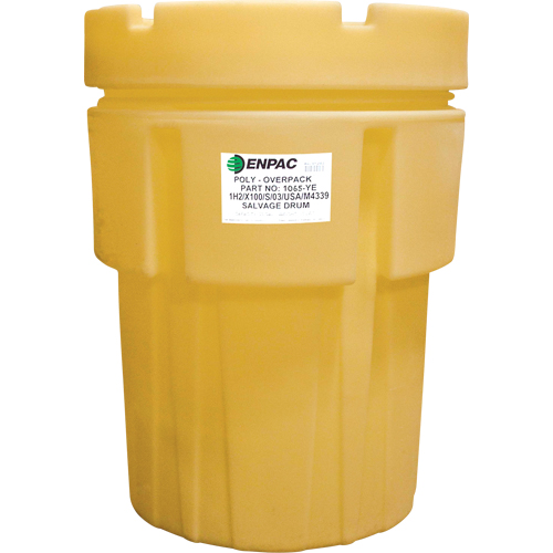 Poly-Overpack&reg; 65 Salvage Drum, 65 US gal., Stationary Sécurité Médic