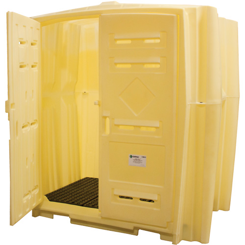 Job Hut, 90" L x 61.5" W x 94" H, 8000 lbs. Load Capacity Sécurité Médic