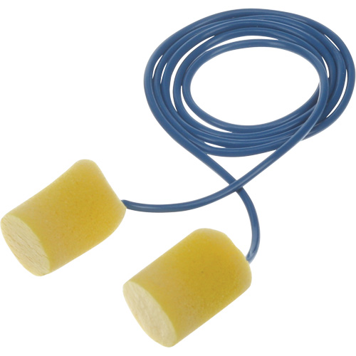 Bouchons d'oreilles classiques E-A-R, Vrac - Sac en poly, Avec cordon Sécurité Médic