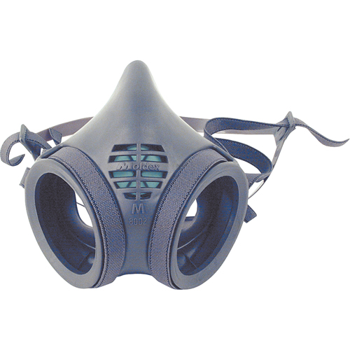 8000 Series Half-Mask Respirator, Elastomer/Thermoplastic, Small Sécurité Médic