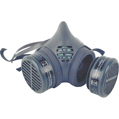 8000 Series Assembled Respirator, Elastomer/Thermoplastic, Medium Sécurité Médic