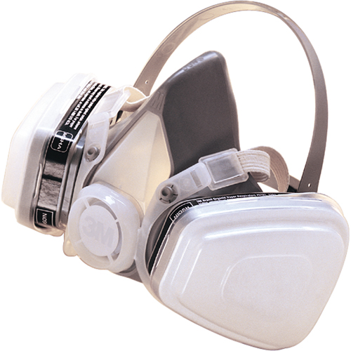 P95 Paint Spray/Pesticide Half Facepiece Disposable Respirator, Elastomer/Thermoplastic, Small Sécurité Médic
