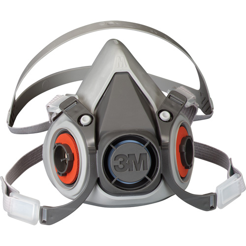 6000 Series Half Facepiece Reusable Respirator, Thermoplastic, Small Sécurité Médic