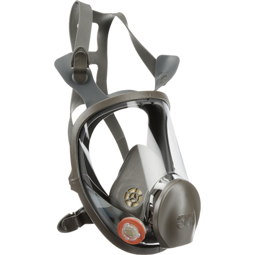 6000 Series Full Facepiece Reusable Respirator, Elastomer/Silicone/Thermoplastic, Large Sécurité Médic