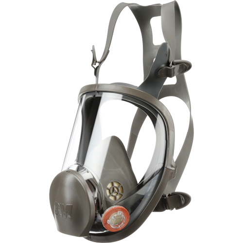 6000 Series Full Facepiece Reusable Respirator, Elastomer/Silicone/Thermoplastic, Large Sécurité Médic