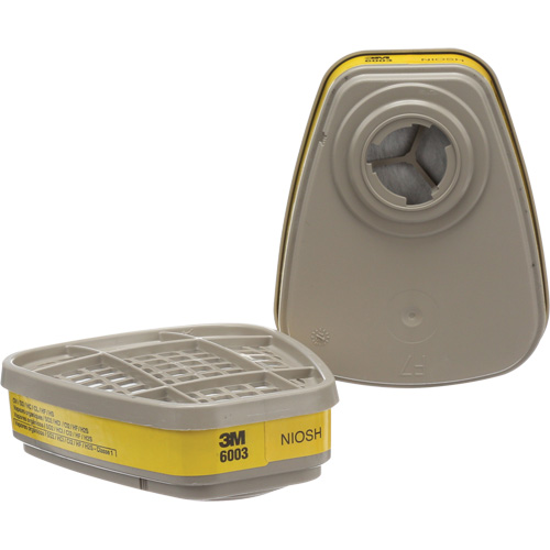 6000 Series Respirator Cartridges, Gas/Vapour Cartridge, Organic Vapour/Acid Gas Sécurité Médic
