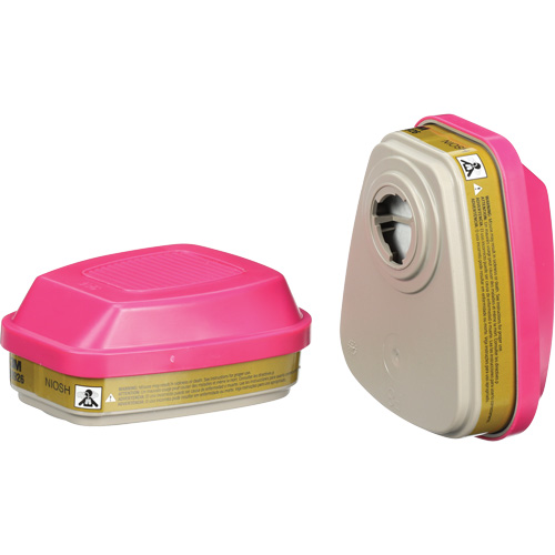 6000 Series Respirator Cartridges, Gas/Vapour Cartridge, Multi-Gas/Vapour/P100 Sécurité Médic