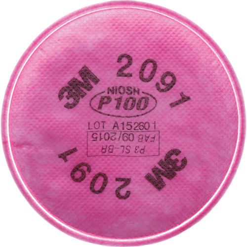 2000 Series Respirator Prefilters, Particulate Filter, P100 Filter Sécurité Médic