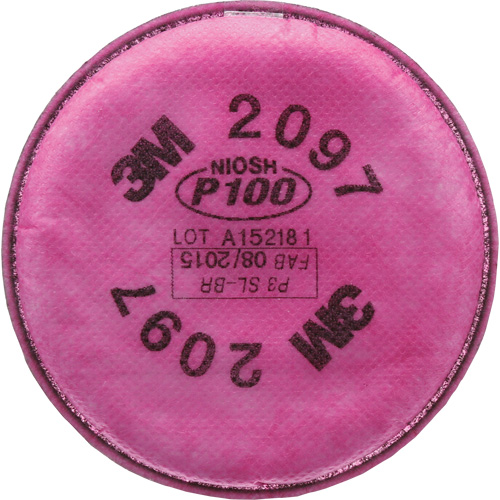2000 Series Respirator Prefilters, Particulate Filter, Organic Vapour/P100 Sécurité Médic