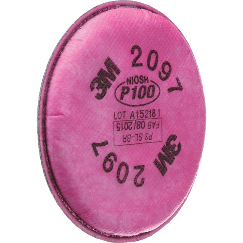 2000 Series Respirator Prefilters, Particulate Filter, Organic Vapour/P100 Sécurité Médic