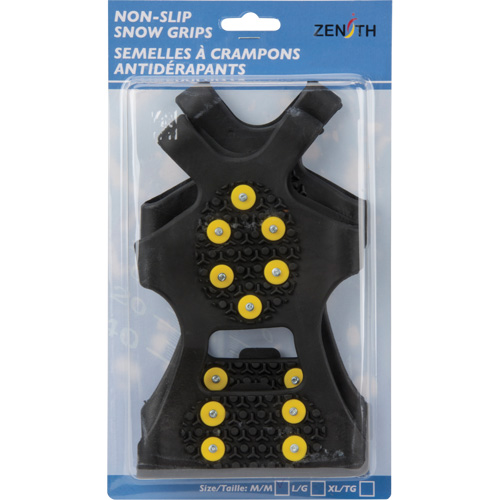 Anti-Slip Ice Cleats, Steel, Stud Traction, X-Large Sécurité Médic