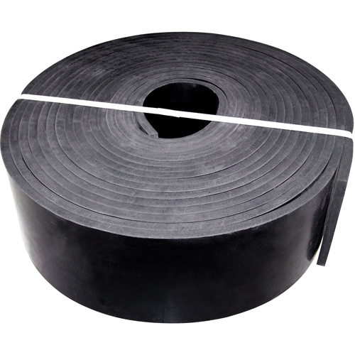 Tapis plancher caoutchouc noir 1/16" X 3' X 50' Sécurité Médic