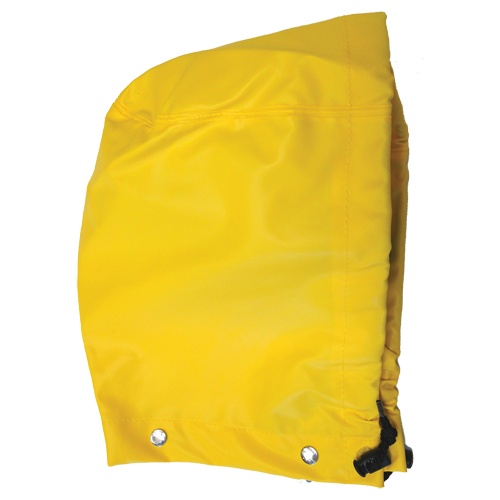 Journeyman&reg; Hood, One Size, Yellow, Polyester/PVC Sécurité Médic