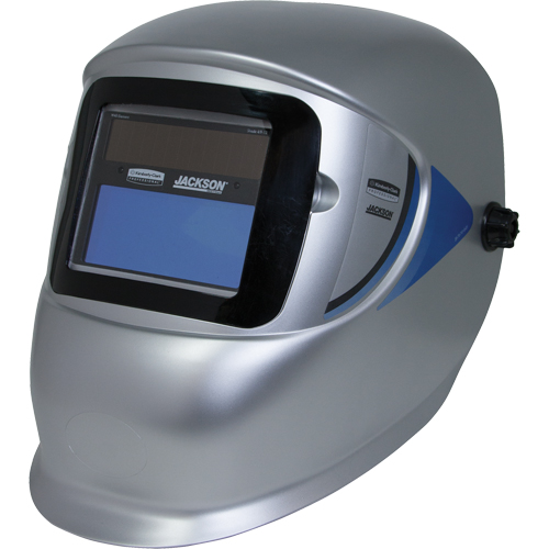WH40 Variable ADF Welding Helmet, 3.77" L x 1.65" W View Area, 9 - 13 Shade Range, Silver Sécurité Médic