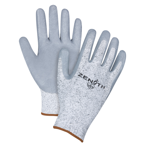 Seamless Stretch Cut-Resistant Gloves, Size Large/9, 13 Gauge, Nitrile Coated, HPPE Shell, ANSI/ISEA 105 Level 2/EN 388 Level 3 Sécurité Médic