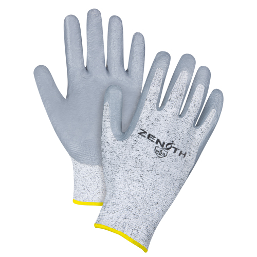 Seamless Stretch Cut-Resistant Gloves, Size 2X-Large/11, 13 Gauge, Nitrile Coated, HPPE Shell, ANSI/ISEA 105 Level 2/EN 388 Level 3 Sécurité Médic