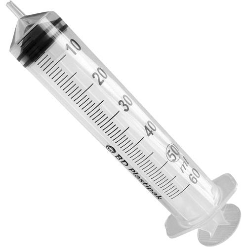 Syringe without Needle, 50 CC Sécurité Médic