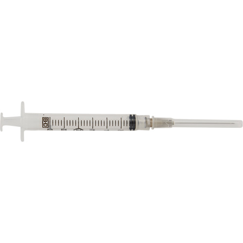 Syringe with BD PrecisionGlide Needle, 3 ml Sécurité Médic