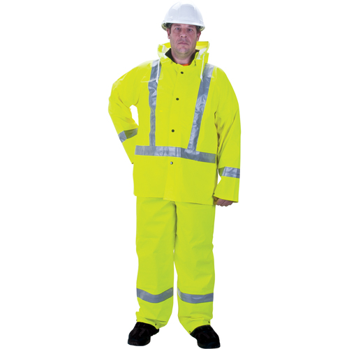 Imperm&eacute;able pour la circulation de premi&egrave;re qualit&eacute; RZ900, Petit, Jaune lime haute visibilit&eacute; Sécurité Médic