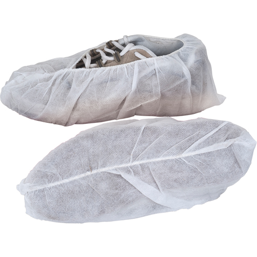 Couvre-chaussures, T-Grand, Polypropyl&egrave;ne, Blanc Sécurité Médic