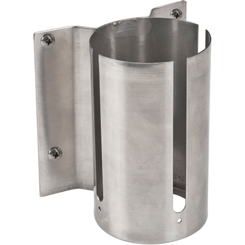 Wall Mounts for Build-Your-Own Crowd Control Barriers, Steel, Screw Mount Sécurité Médic