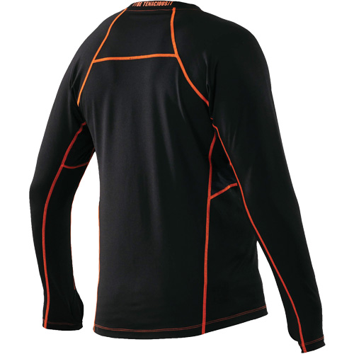 Maillots thermiques &agrave; manches longues, Hommes, Moyen, Noir Sécurité Médic