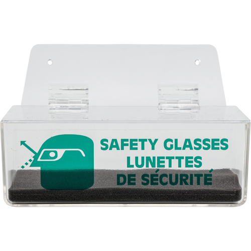 Distributeur de lunettes de s&eacute;curit&eacute; avec couvercle Sécurité Médic