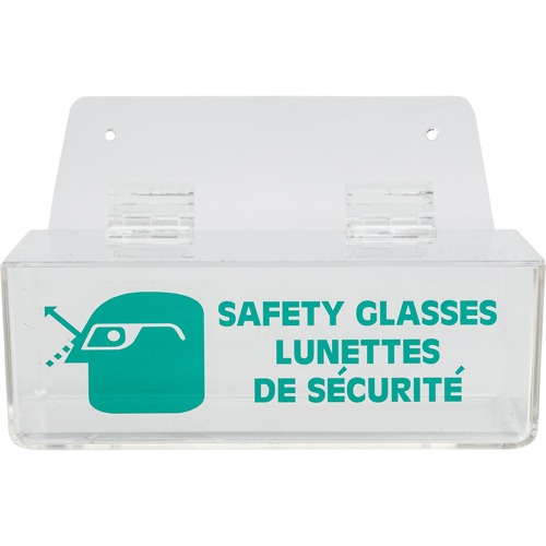 Distributeur de lunettes de s&eacute;curit&eacute; avec couvercle Sécurité Médic