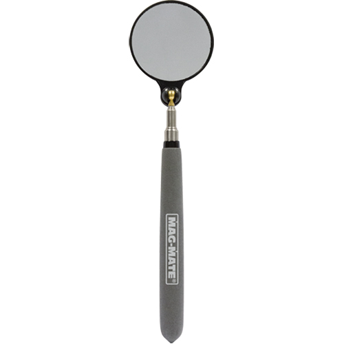 Miroir d'inspection, Circulaire, 2-1/4" lo x 2-1/4" la, T&eacute;lescopique Sécurité Médic