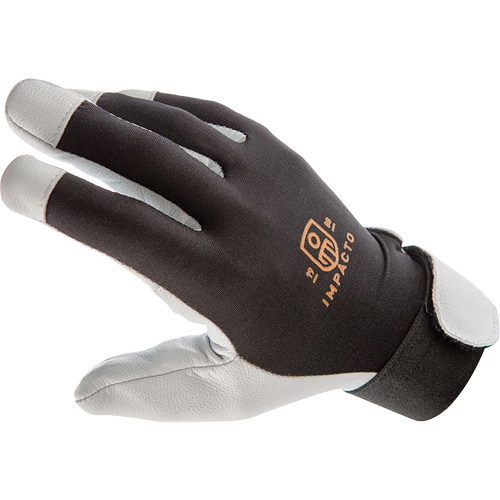 Gants antivibrations Air Glove, Taille Moyen, Paume Cuir perl&eacute; Sécurité Médic