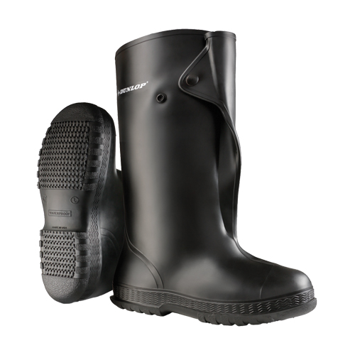 Overshoes, PVC, Snap Closure, Fits Men's 6 - 7 Sécurité Médic