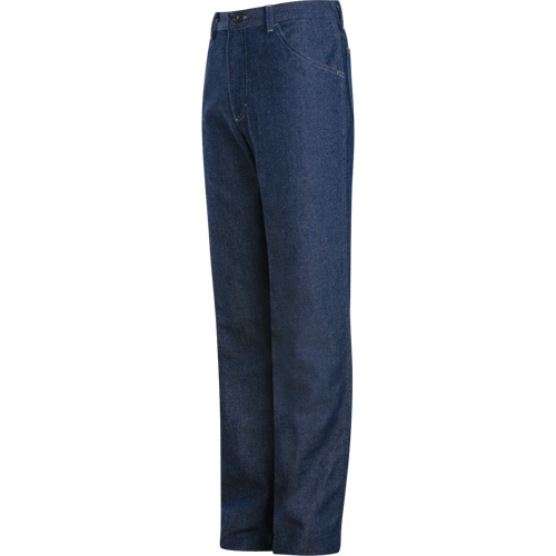 Flame-Resistant Relaxed Fit Denim Jeans, 32, x 37, Blue, 18 cal/cm² Sécurité Médic
