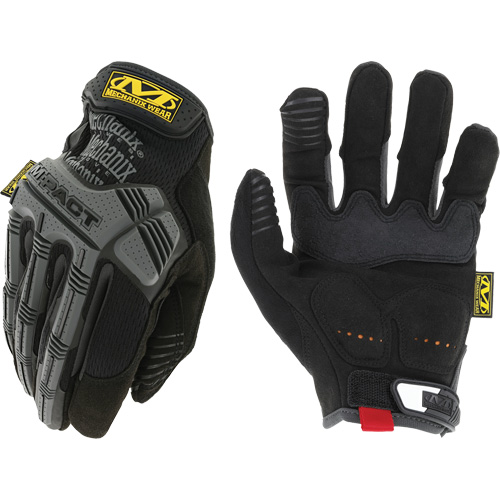 Gants M-Pact, Petit, Paume en Synth&eacute;tique, Poignet Boucle et crochet Sécurité Médic
