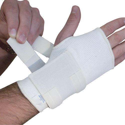 Ambidextrous Wrist Supports, Cotton/Elastic, Small Sécurité Médic