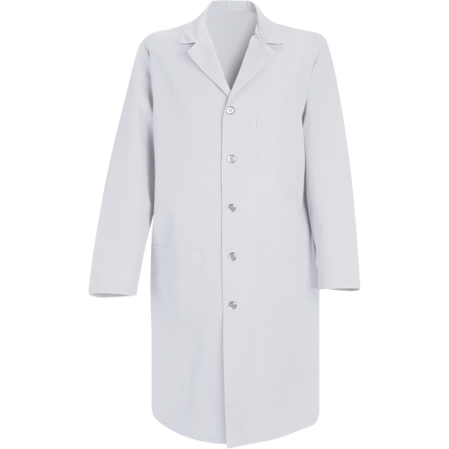Lab Coats, Poly-Cotton, 32, White Sécurité Médic