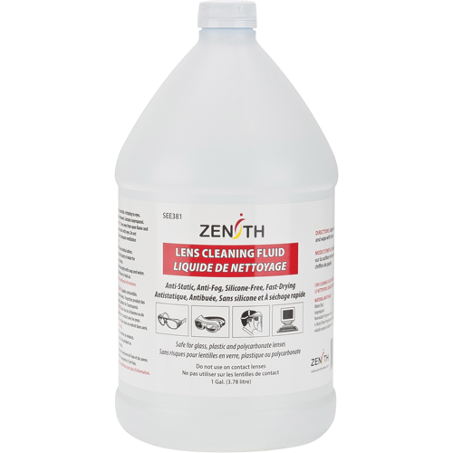 Anti-Fog Lens Cleaner Refill, 3.78 L Sécurité Médic