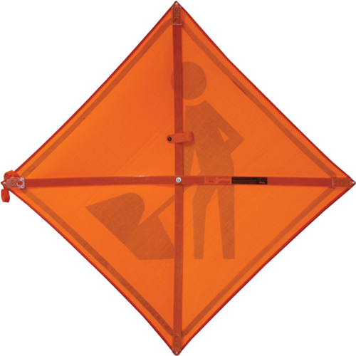 Tilt-Adjust Cross Ribs Sign Supports (Supports Only) Sécurité Médic