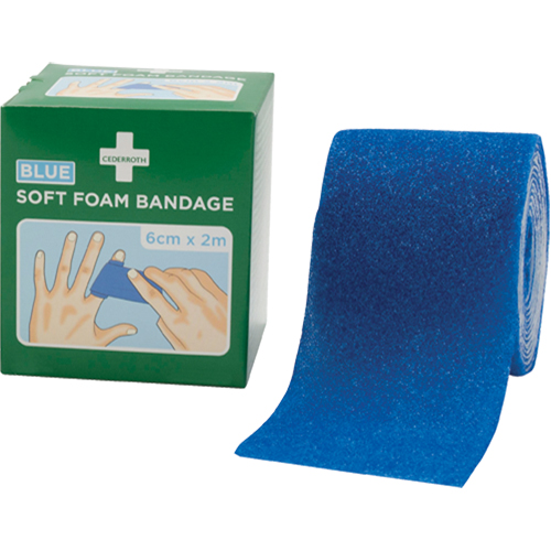 Soft Foam Bandages, Cut to Size L x 2-1/2" W, Class 1, Self-Adherent Sécurité Médic