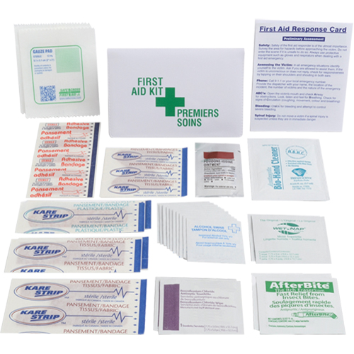Trousses de premiers soins promotionnelles, Dispositif m&eacute;dical Classe 1, Portefeuille Sécurité Médic