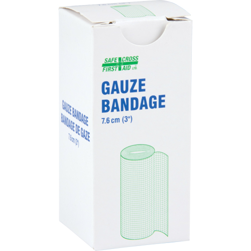 Conforming Stretch Bandage, Cut to Size L x 3" W, Class 1 Sécurité Médic