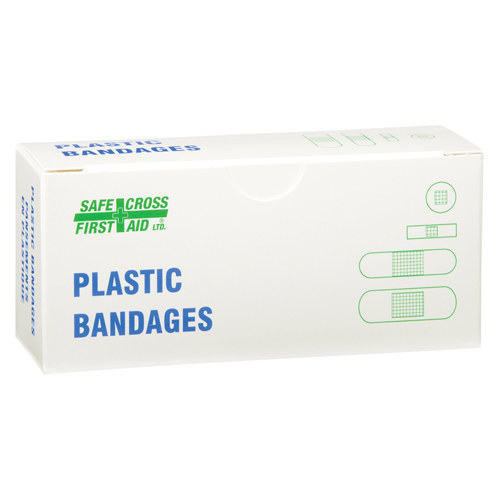 Bandages, Assorti, Plastique, St&eacute;rile Sécurité Médic